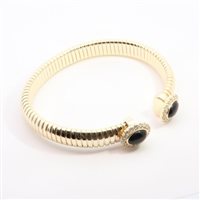 Bracciale Domar Gioielli Donna Dolù Bijoux bracciali in Ottone ipoallergenico Onice BZB125307